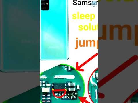Samsung A51 Sleep Mode Solution Repair Jumper Solution #gsmsanjoy