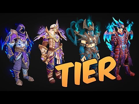 The War Within Tier Sets Preview for Every Class, World of Warcraft
