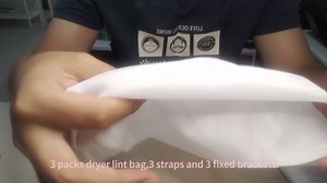 3 Pack Dryer Vent Lint Catcher Bag,Indoor Outdoor Dryer lint Catcher Trap and Filter for Ventless Dryer Vent and Dust to Solve The Problem of Lint Dust