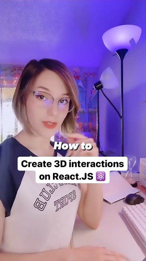 Mili Pernia | Tech & Code on Instagram: "✨how to create 3D interactions on React.JS ⚛️ with @splinetool you have everything ready in just one click! 😱 Here’s how it works: 📌 You create a 3D model on the browser and then add a state! (This will save the different animation 👍🏻) 📌 Add an event (this creates the type of interaction 😱) and you choose the timing and cycle of it! 📌 Finally you export it as a react code (there’s more options for you! ⚛️) and import it into your project 😉 Easier?