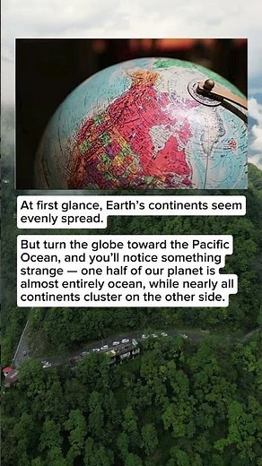 🌍 When One Side of Earth Is Just Ocean 😮🌊