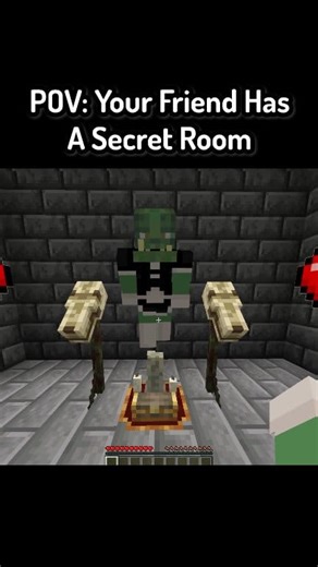 33K views · 668 reactions | POV: Your Friend Has A Secret Room In Minecraft #minecraft #minecraftmemes #funnymoments | Saroneymc | Facebook