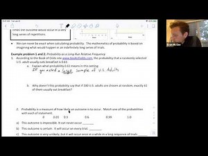 5.1: Randomness, Probability and Simulation (Part 1)