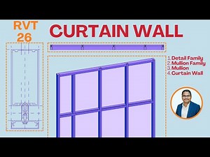 Curtain Wall System Creation in Revit