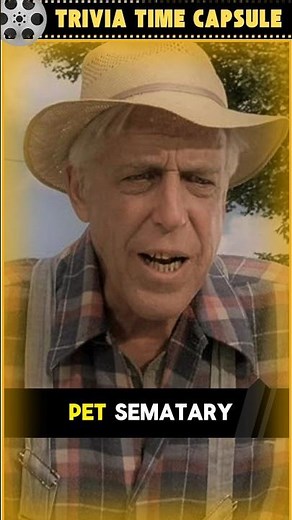Fred Gwynne's ACCENT Explained In Pet Sematary!? #stephenking #Halloween #shorts