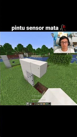 Momen Pintu Sensor Mata Minecraft