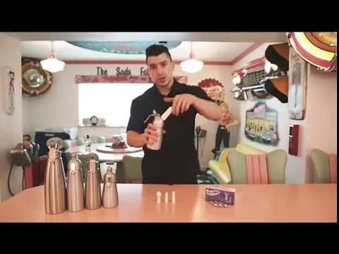 How to Make Whipped Cream with Cream Chargers N2O NOS | Discount Cream |