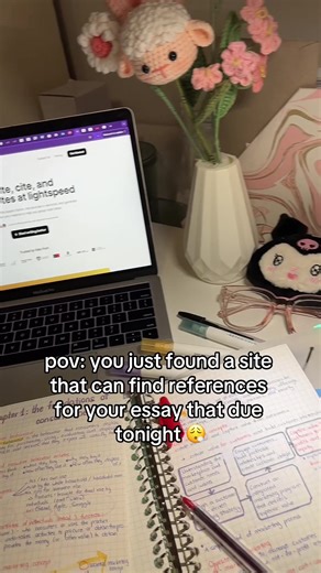 struggling with finding references? i got you 😉🤜🤛 #references #studyhacks #studytok #studywithme #studygram #studytips #exams #trynemo #fyp