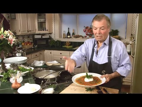 Chef Jacques Pepin - Trout Recipe - American Trout Caviar documentary and cooking show