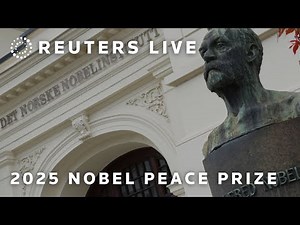 LIVE: Winner of the 2025 Nobel Peace Prize is announced
