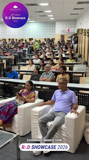🚀 Inside ExOR at IIIT Hyderabad - where students discover the Excitement of Research! #Shorts
