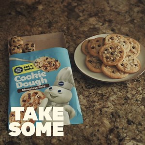 Raw or baked – it's delicious both ways. Say YES! To fun with Pillsbury Cookie Dough. | Pillsbury