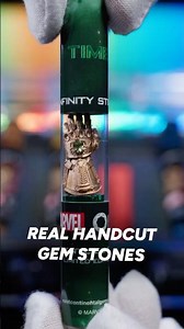 Marvel Fans NEED to See This! 💎 | This Marvel Infinity Gems Set Has REAL GEMS!