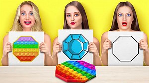 Funny art challenges and cool drawing hacks. 😍 | 123 GO