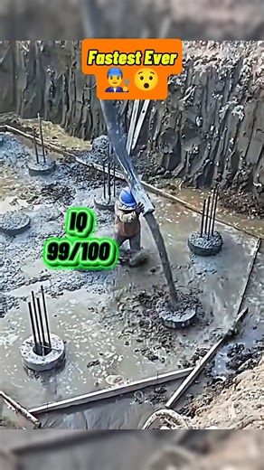 Fastest workers p1! #skills #shorts #construction