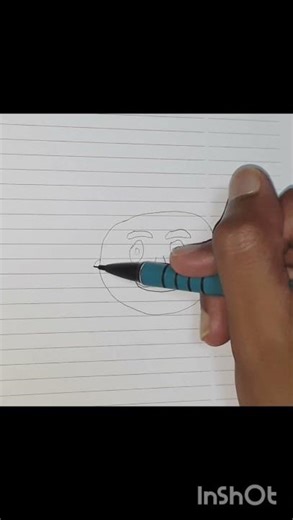 Drawing using random shapes( part 2 ) #shorts