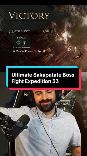This is the ultimate Sakapatate boss fight it’s not like a regular Sakapatate it’s a cool Sakapatate. (Also the music is so good again I’m so impressed) #expedition33 #clairobscurexpedition33 #clairobscur #expedition33edit