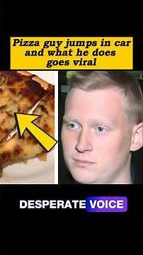 Pizza delivery man gets a desperate call, does something extraordinary