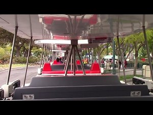 Disneyland Tram Ride To Parking Structure From Resort