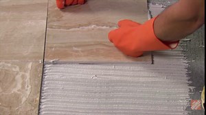 Installing Ceramic & Porcelain Floor Tile - Step 6: Test Mortar