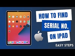 How To Find iPad Serial Number