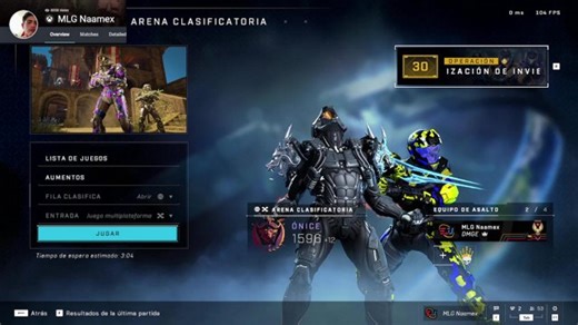 Matchmaking halo