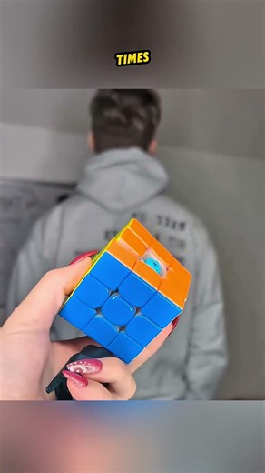 Impossible Rubik’s Cube Solved in 5 Seconds! 🧩😲 #shorts