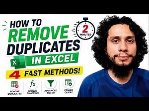 How to Remove Duplicates in Excel (4 Fast Methods in Under 2 Minutes)