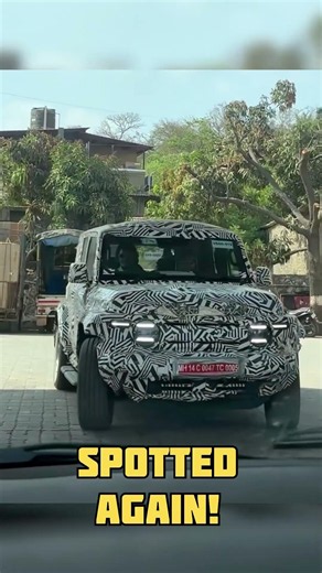 Chery V23 (iCar V23) Spotted Testing Again in India! 🇮🇳🔥 New Electric SUV Coming? #Shorts