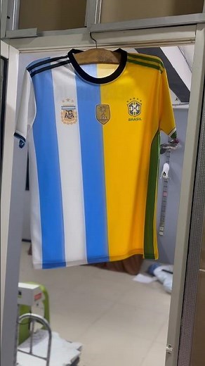 🔥 MESSMAR JR 🇦🇷🇧🇷 Messi x Neymar Mixed Jersey | Argentina x Brazil Fusion ⚽ #worldcup2026
