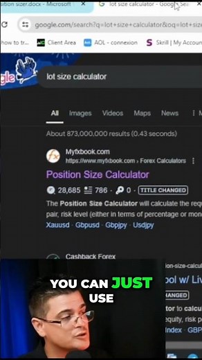 Master Forex Position Sizing in 3 Minutes FAST my fx book