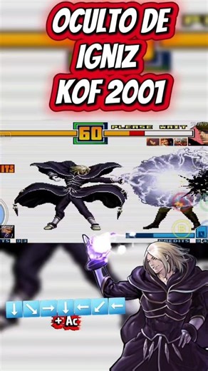 Oculto de Igniz Kof 2001 #kof #bestarcadegames #thekingoffighthers