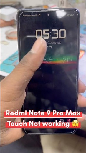 Redmi Note 9 Touch Not working | redmi not 9 touch solution |