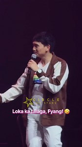 1.2M views · 9.3K reactions | Panoorin ang reaksyon ni Fyang matapos siyang i-congratulate ni Dingdong Bahan sa kanyang album launch sa New Frontier Theater! 藍 #FyangSmith #JMFyang #DingdongBahan #DongPat #PBBGen11 | Circle of Stars | Facebook