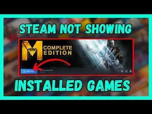 Steam Not Detecting Installed Games After Moving to Another Drive