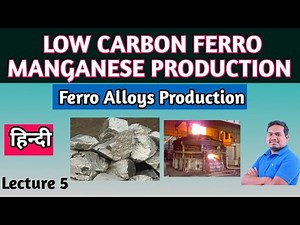 Low Carbon Ferro Manganese//Ferroalloys Production #metallurgy