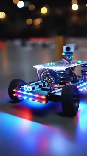 Ardiuno based Smart car #arduino #electronicsproject #shorts #diy