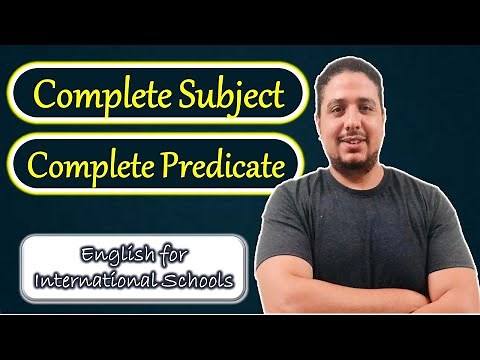 Complete subject and complete predicate | Common Core English | journeys