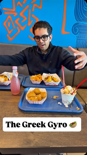 Nauman Abid on Instagram: "Tried Greek Gyro Grill in Las Vegas, Loved their food, my favorite was their Chicken Gyro, these gyros are stuffed! Baklava icecream is so addicting the best dessert sweet treat! I highly recommend come try out Greek Gyro Grill Comment below 👇 Would you try?💕💕 #foodreview #foodcritic #lasvegasfood #foodie #vegaslife"