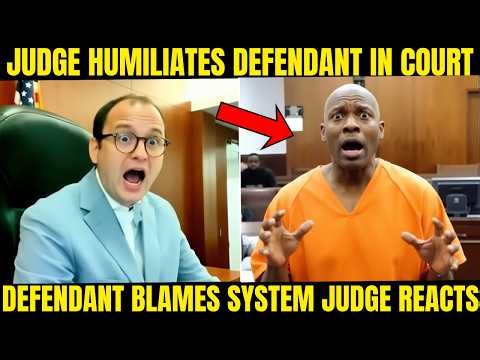 40-Year-Old With 46 Charges Has MASSIVE Courtroom Meltdown… Judge Shuts Him Down Instantly!