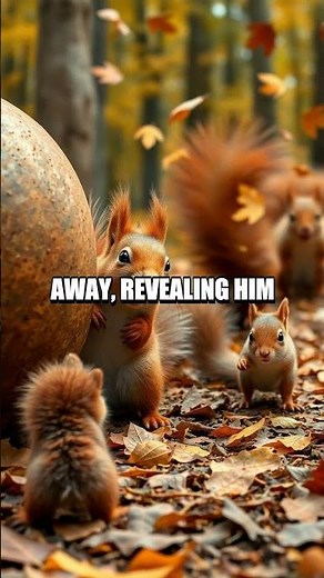 The Hilarious Hide and Seek of Red Squirrels