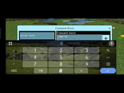 Minecraft command block se flat area kese kare? Sirf ek hi click me😃