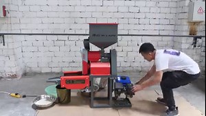 111K views · 738 reactions | Home use rice mill machine with paddy straw & broken rice seprator ✅ one machine price, three functions ✅ 7.5hp gasoline motor, use it without electricity ✅ use for rice mill, millet mill, corn grits making ✅ separate paddy straw and broken rice ✅ dismount parts of broken rice separating parts | Dawn Agro Machinery | Facebook