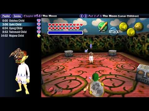 Legend of Zelda Majora's Mask Walkthrough 14 (2/6) "The Moon: Lunar Children"
