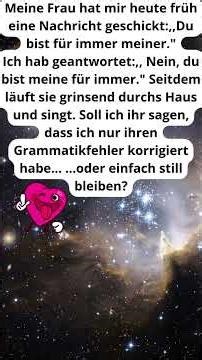 Meine Frau hat mir