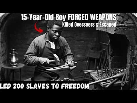 15 Years Old Enslaved Boy Who Built Weapons Secretly... Led 200 SLAVES To Freedom (Virginia, 1824)!