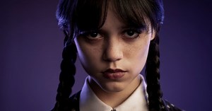 Wednesday Star Jenna Ortega Wishes Everyone a "Good Mourning"