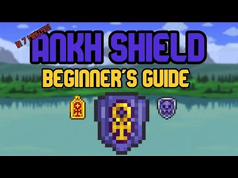 ANKH SHIELD BEGINNER'S GUIDE *In 7 minutes* | Terraria 1.4 Crafting Guide