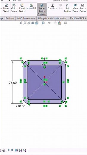 SOLIDWORKS Drawings — Tabletop Design in 15s!