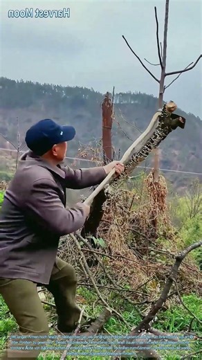 Trockenholzernte! Traditionelle Techniken zum Sammeln mit Werkzeugen
